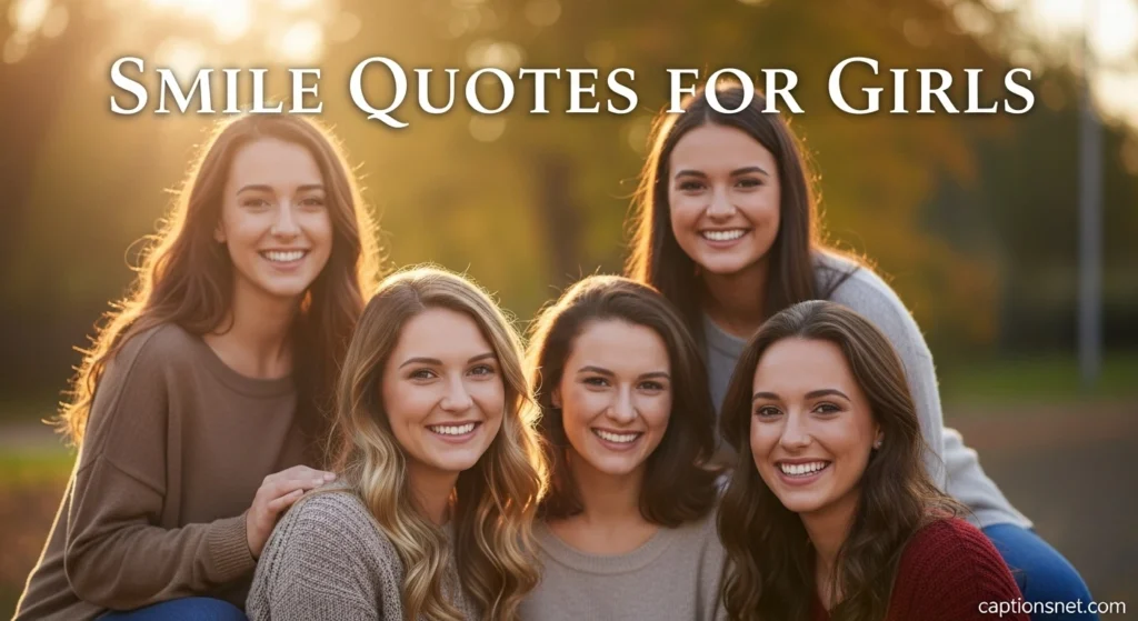 Smile Quotes for Girls