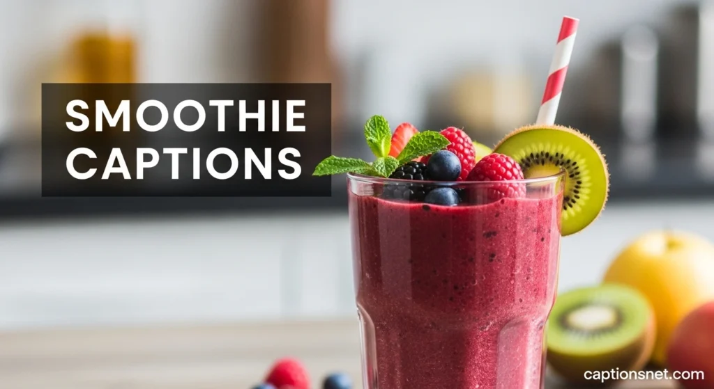 Smoothie Captions