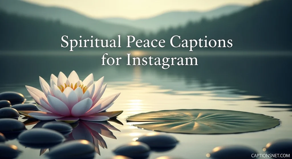 Spiritual Peace Captions for Instagram