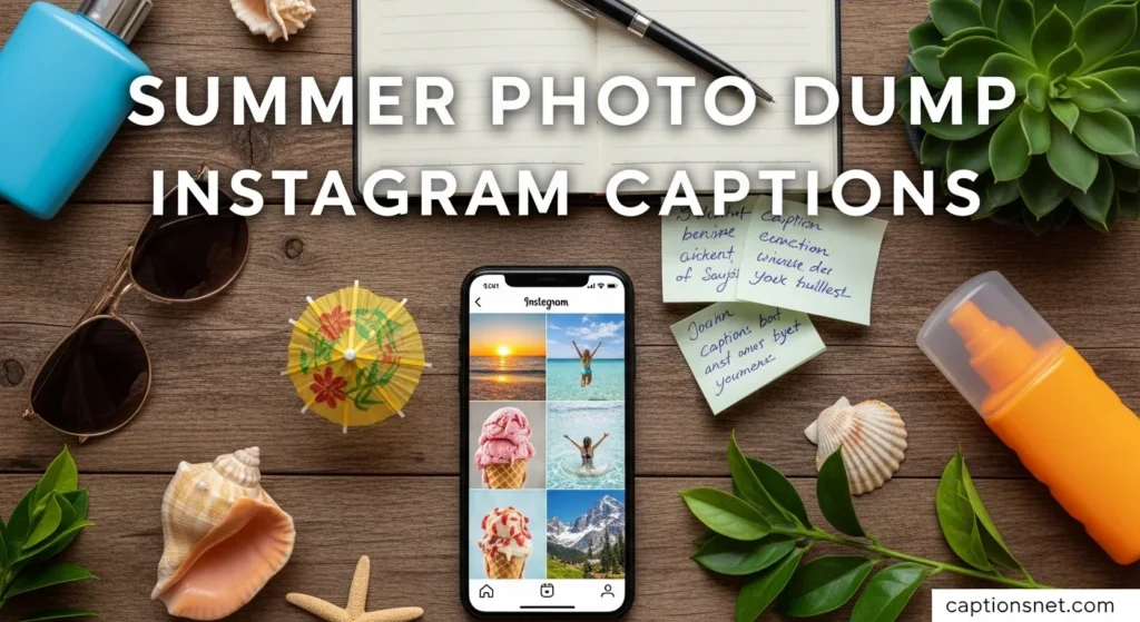 Summer Photo Dump Instagram Captions