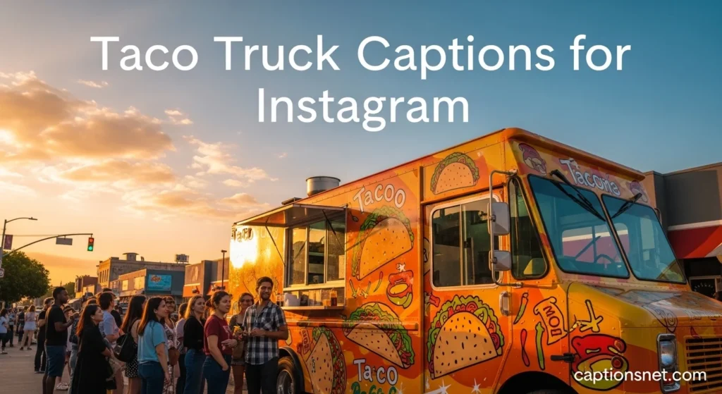 Taco Truck Captions for Instagram