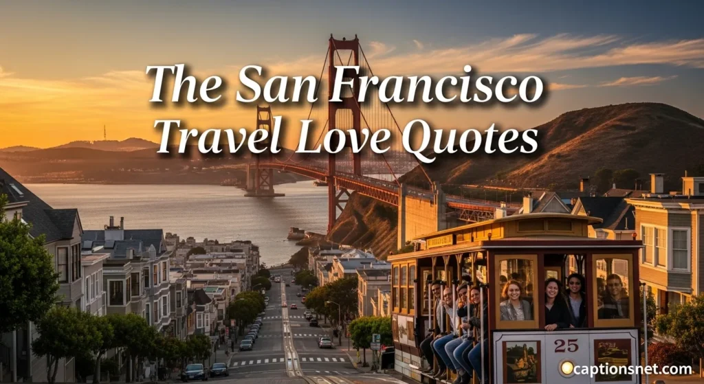 The San Francisco Travel Love Quotes
