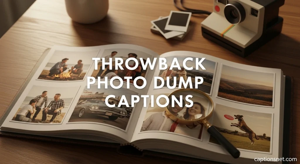 Throwback Photo Dump Captions
