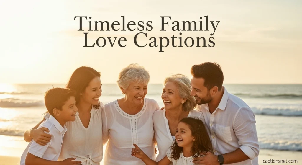 Timeless Family Love Captions