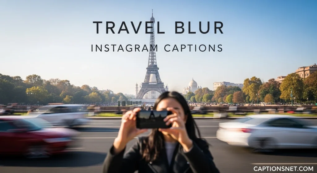 Travel Blur Instagram Captions