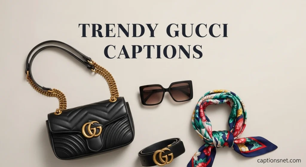 Trendy Gucci Captions