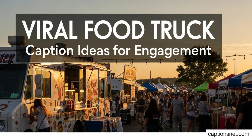 Viral Food Truck Caption Ideas for Engagement