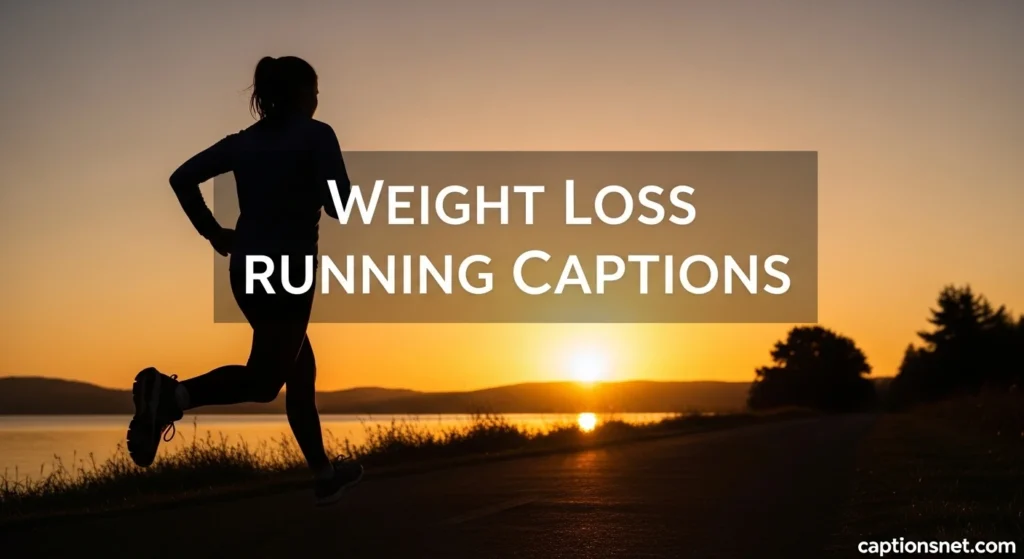 Weight Loss Running Captions
