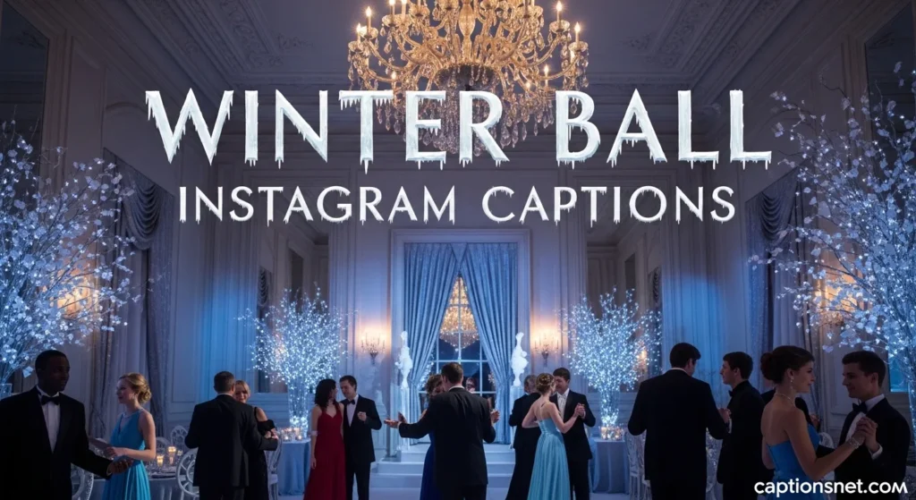 Winter Ball Instagram Captions