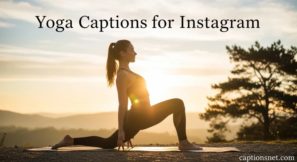 Yoga Captions for Instagram