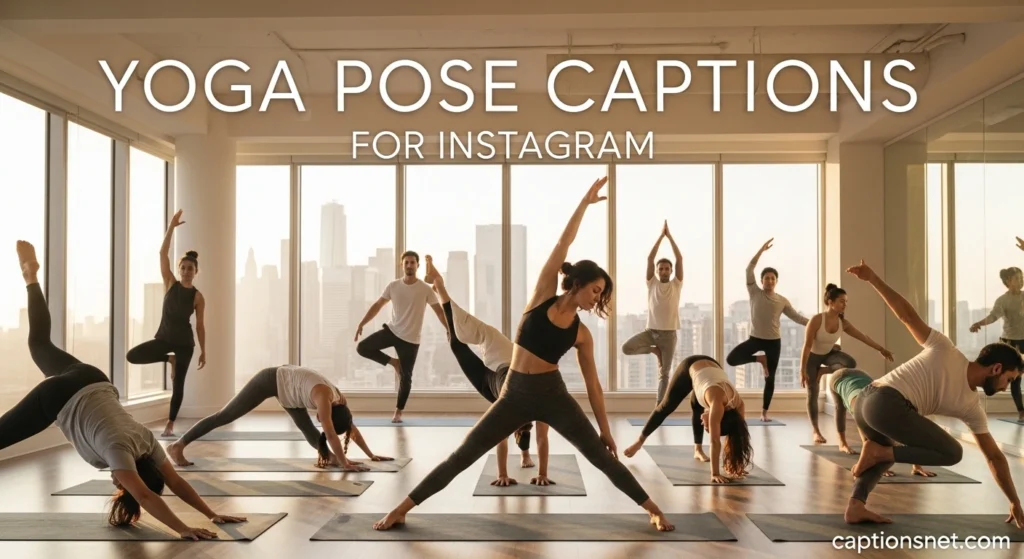 Yoga Pose Captions for Instagram