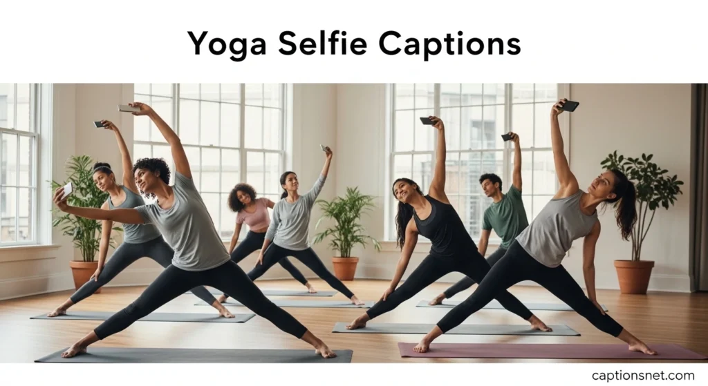Yoga Selfie Captions