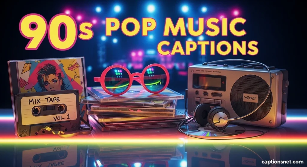 90s Pop Music Captions