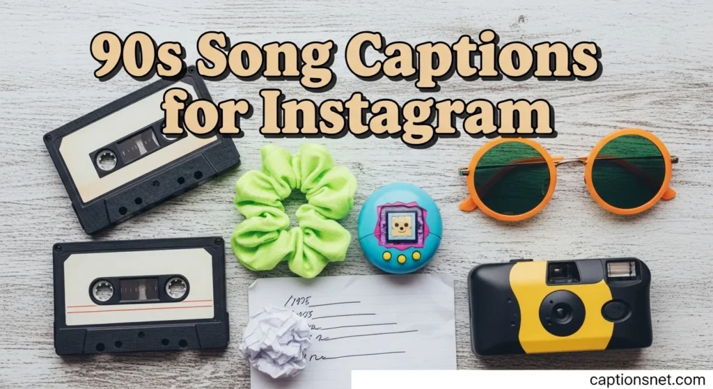 90s Song Captions for Instagram