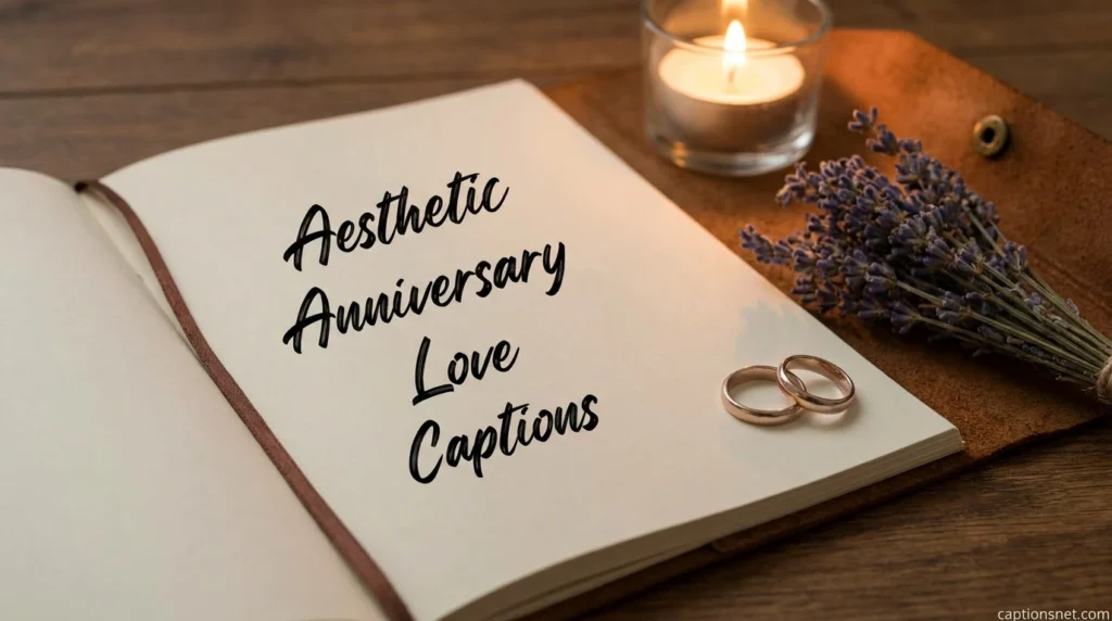 Aesthetic Anniversary Love Captions