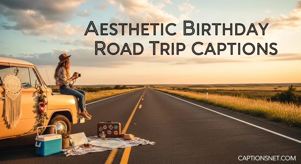 Birthday Road Trip Captions For Instagram