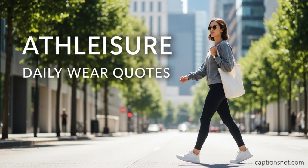 Athleisure Daily Wear Quotes