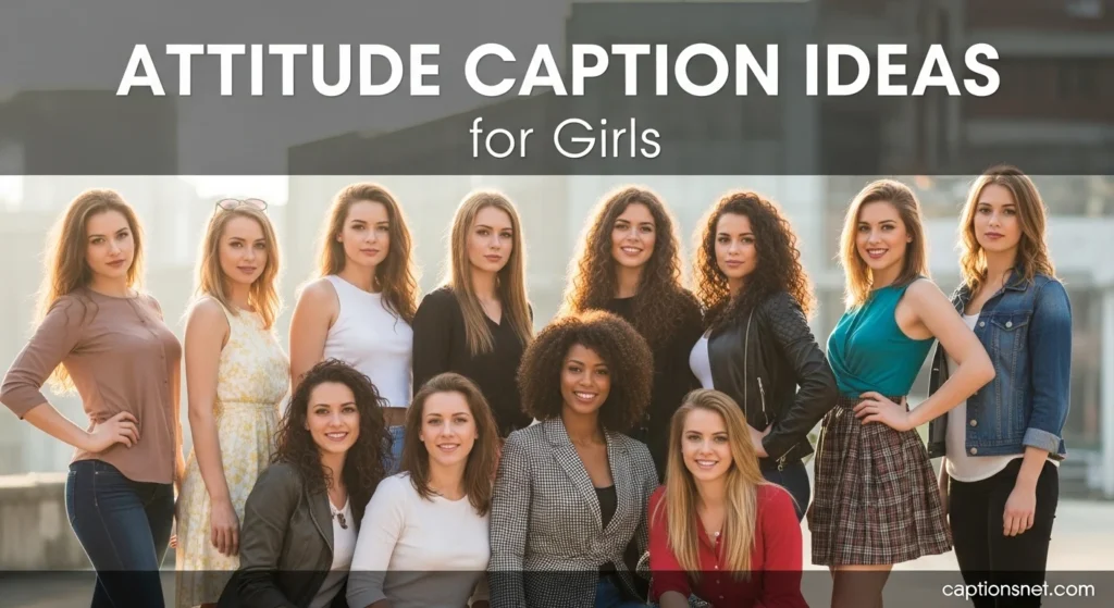 Attitude Caption Ideas for Girls