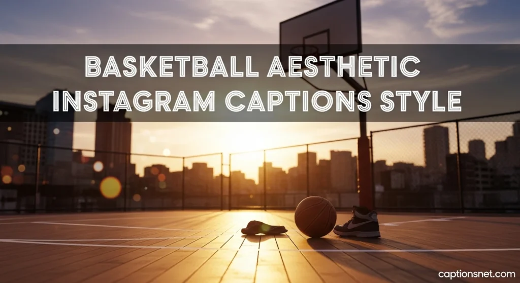 Basketball Aesthetic Instagram Captions Style
