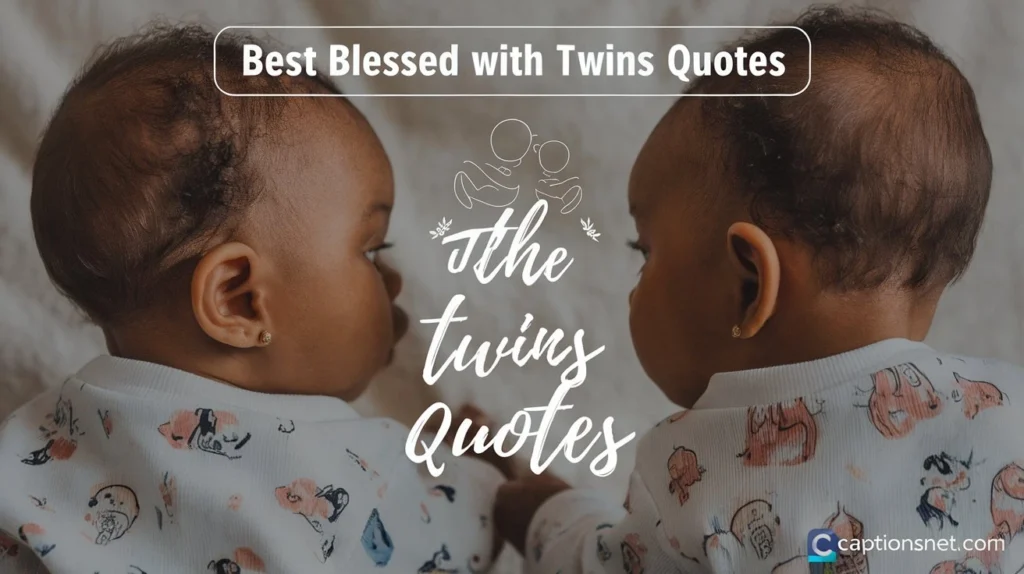 Best Blessed with Twins Quotes