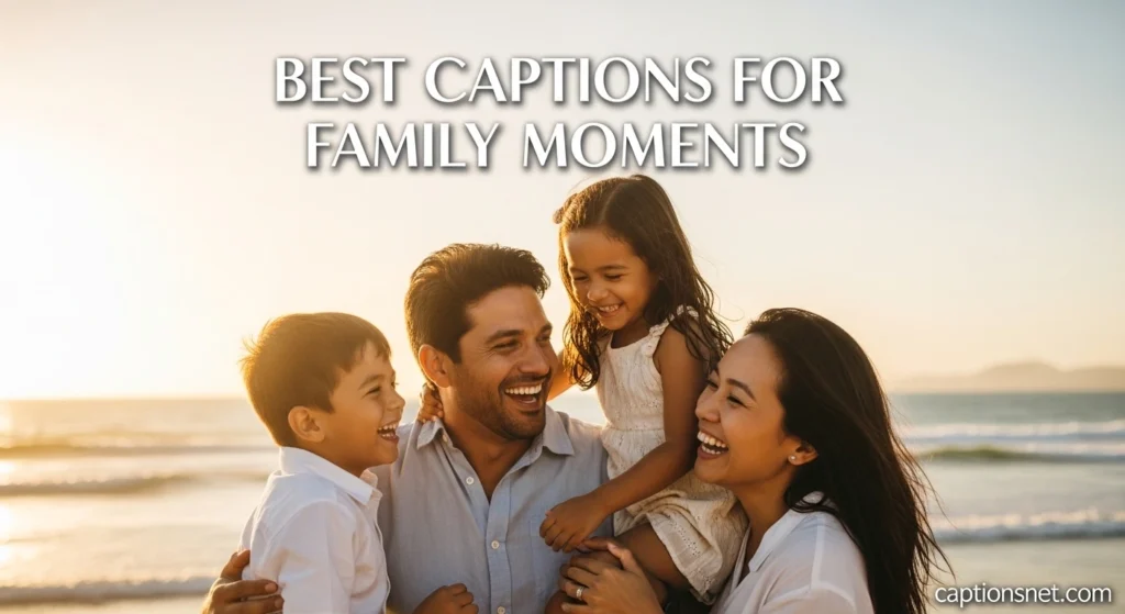 Best Captions for Family Moments