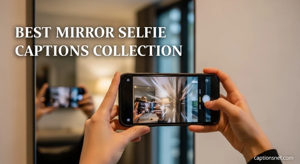 Best Mirror Selfie Captions Collection
