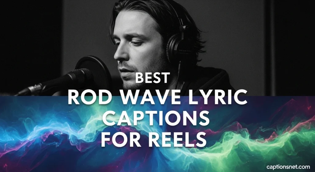 Best Rod Wave Lyric Captions for Reels
