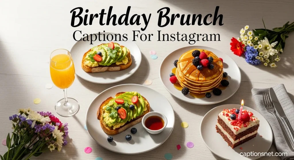 Birthday Brunch Captions For Instagram