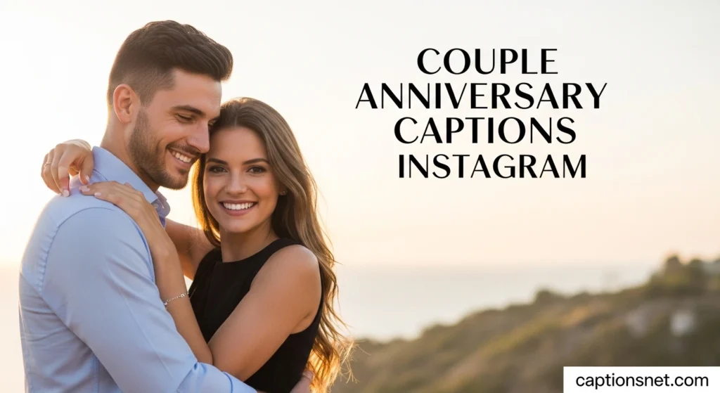 Couple Anniversary Captions Instagram