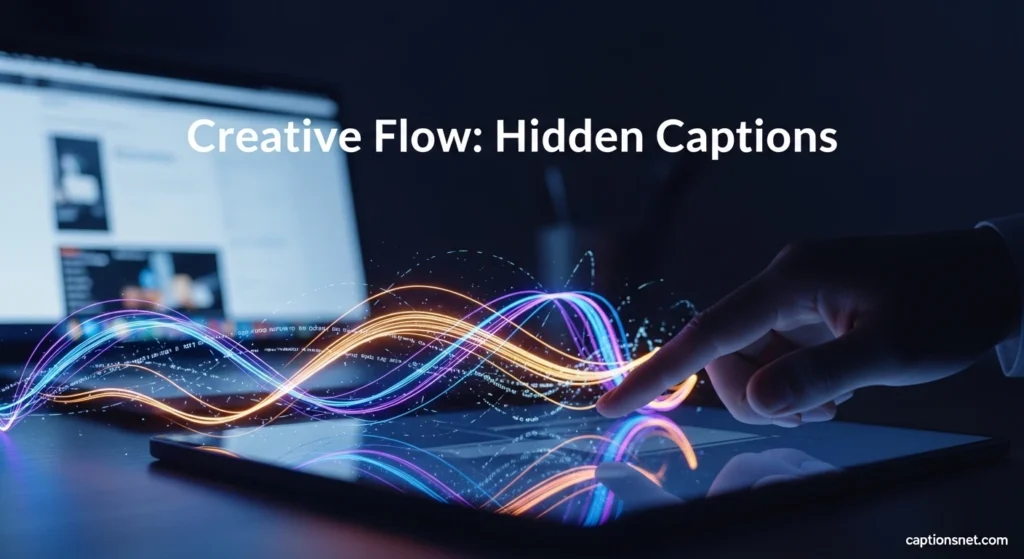 Creative Flow Hidden Captions