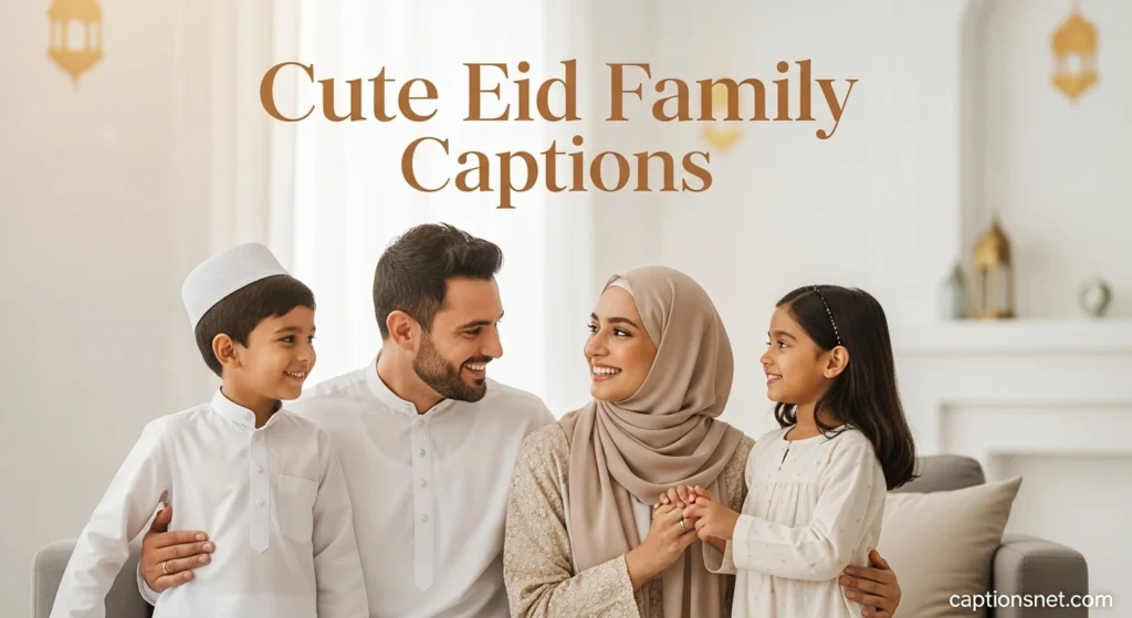 Cute Eid Family Captions