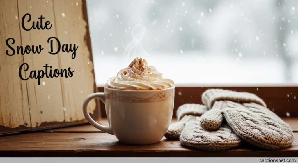 Cute Snow Day Captions