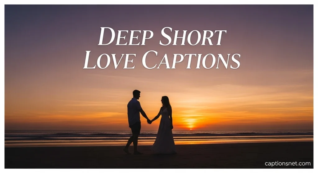 Deep Short Love Captions