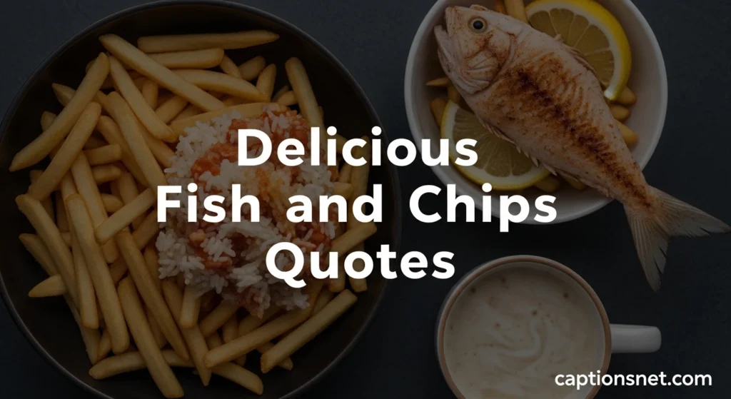 Delicious Fish and Chips Quotes
