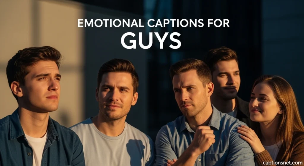 Emotional Captions For Guys