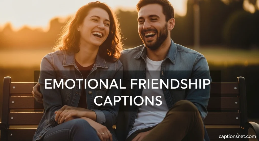 Emotional Friendship Captions