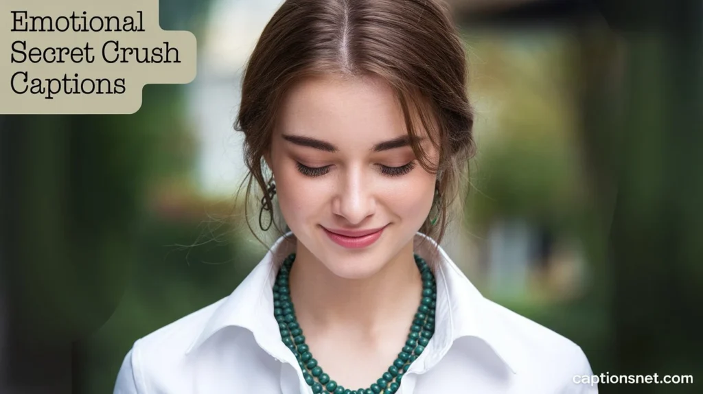 Emotional Secret Crush Captions