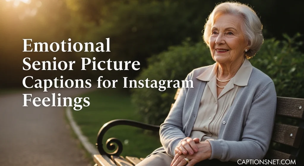 Emotional Senior Picture Captions for Instagram Feelings