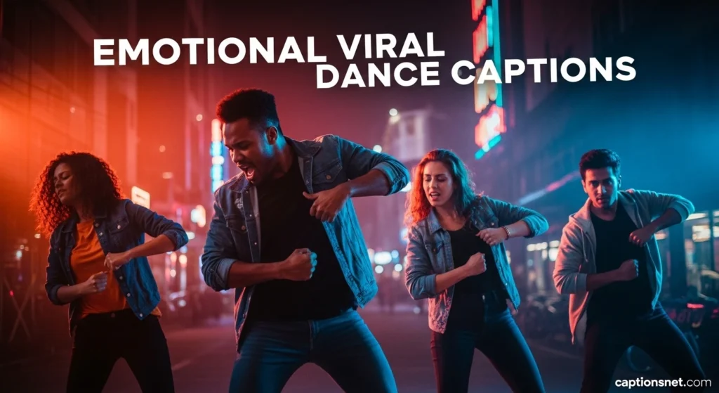 Emotional Viral Dance Captions