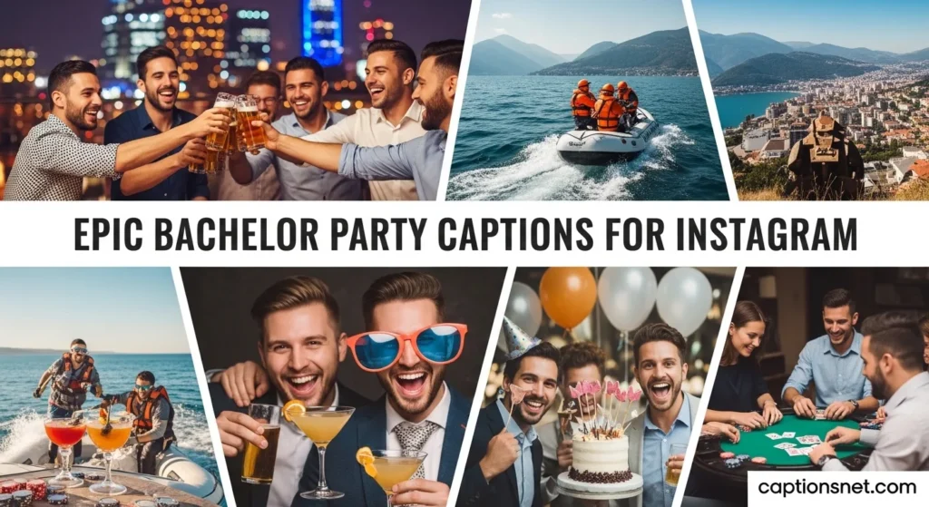 Epic Bachelor Party Captions for Instagram