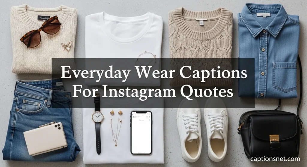 Everyday Wear Captions For Instagram Quotes