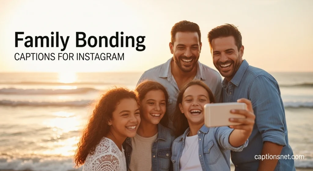 Family Bonding Captions for Instagram