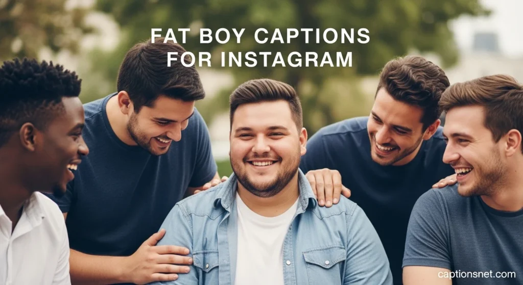 Fat Boy Captions for Instagram