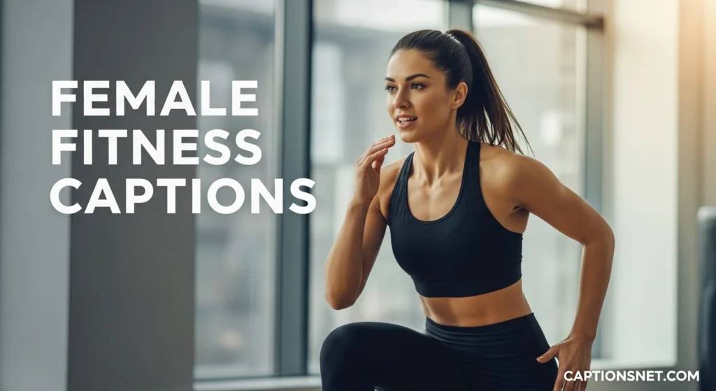 Female Fitness Captions