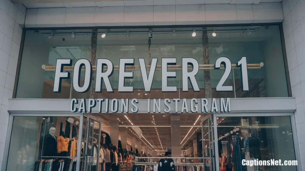 Forever 21 Captions Instagram