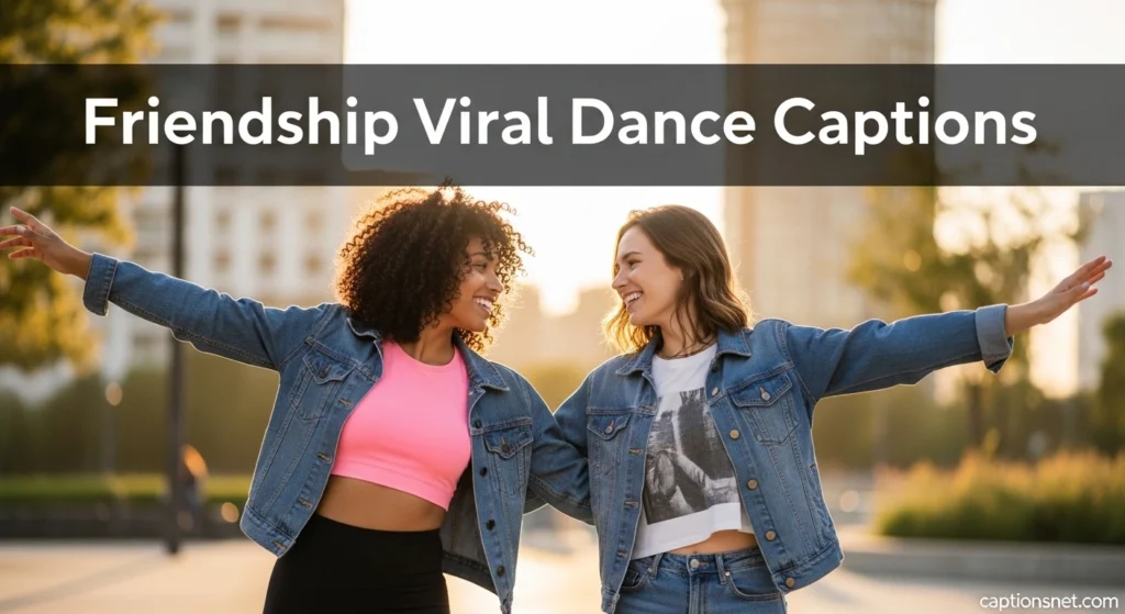 Friendship Viral Dance Captions