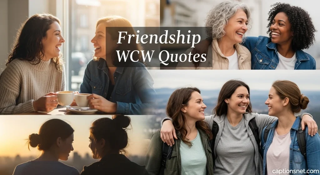 Friendship WCW Quotes