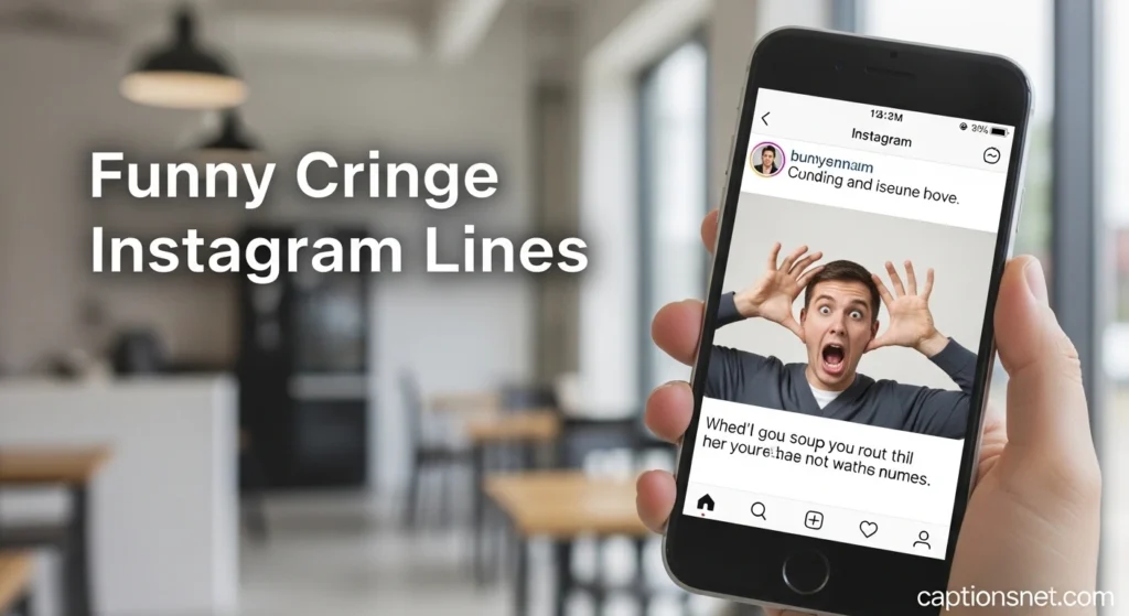 Funny Cringe Instagram Lines