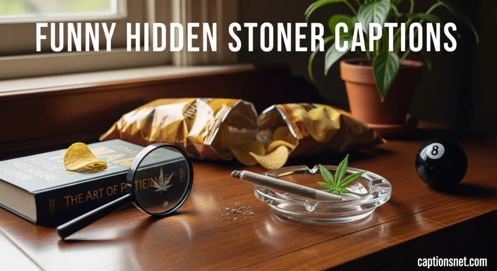 Funny Hidden Stoner Captions