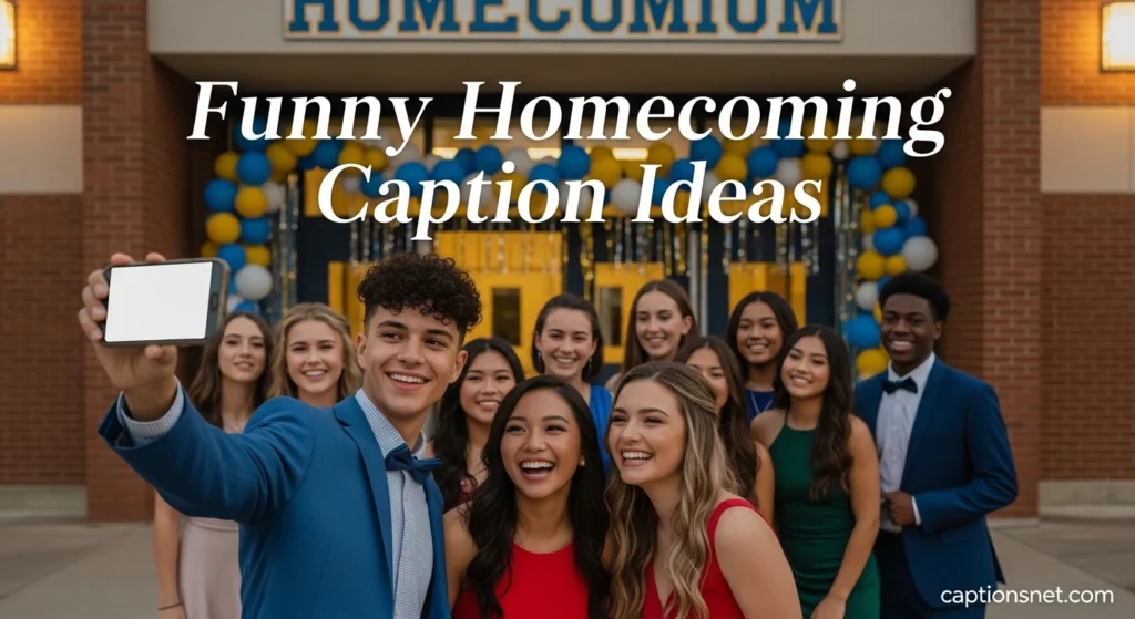 Funny Homecoming Caption Ideas